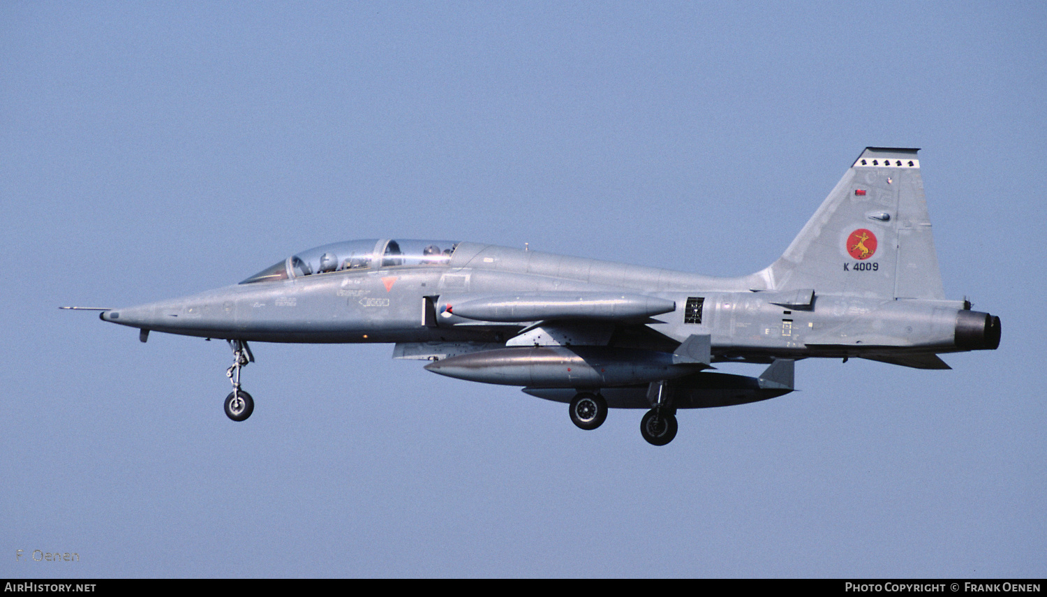 Aircraft Photo of K-4009 | Canadair NF-5B | Netherlands - Air Force | AirHistory.net #676502