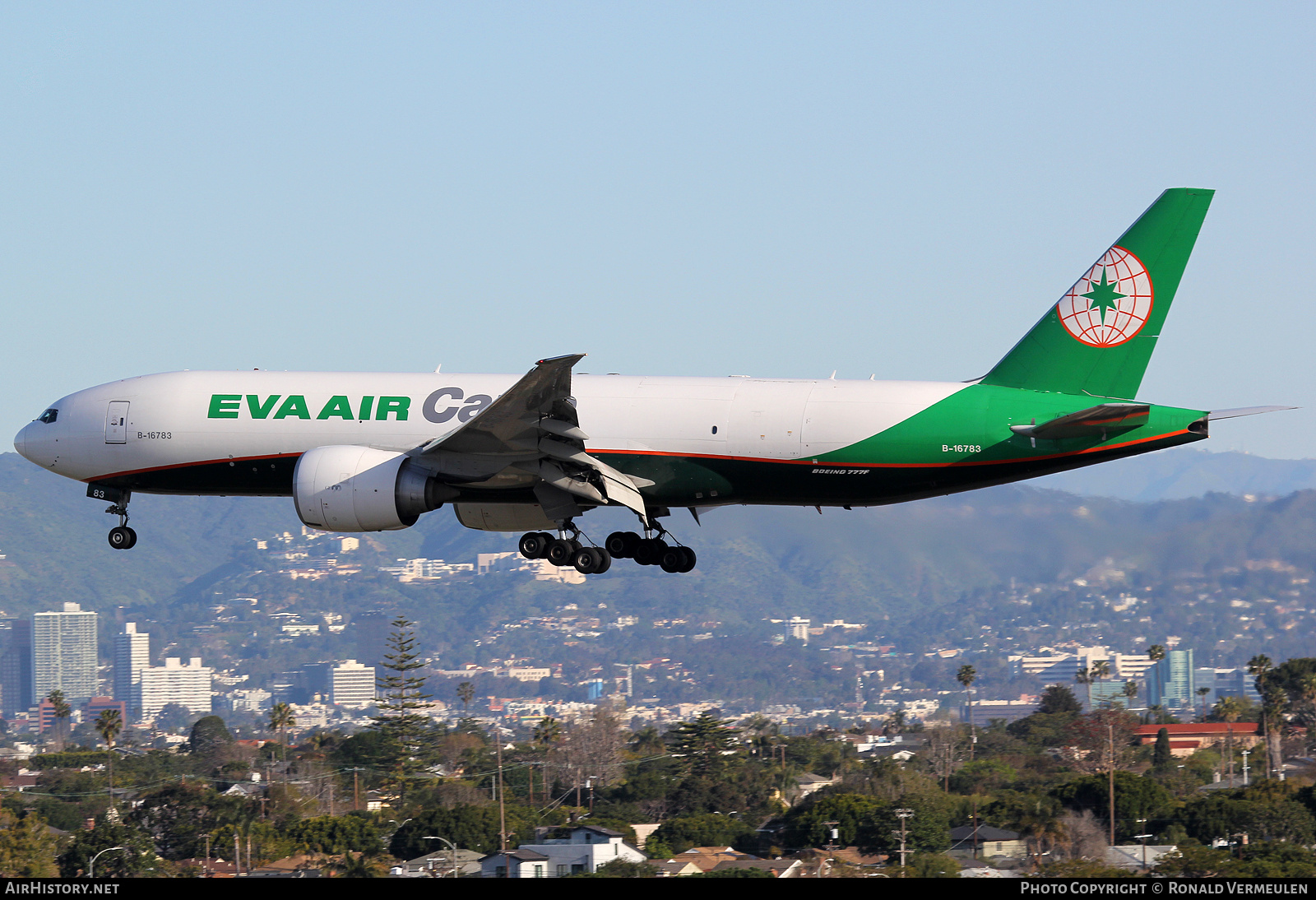 Aircraft Photo of B-16783 | Boeing 777-F | EVA Air Cargo | AirHistory.net #676508