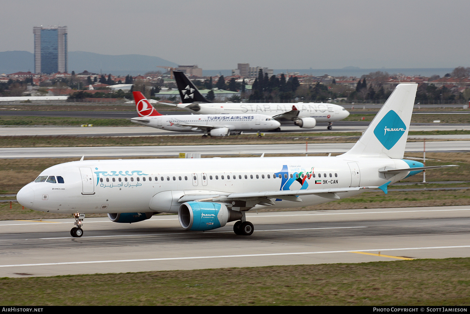 Aircraft Photo of 9K-CAN | Airbus A320-214 | Jazeera Airways | AirHistory.net #676510