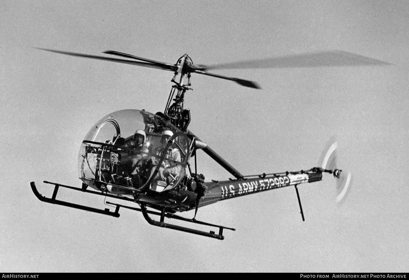 Aircraft Photo of 57-2992 / 572992 | Hiller H-23D (UH-12D) | USA - Army | AirHistory.net #676517