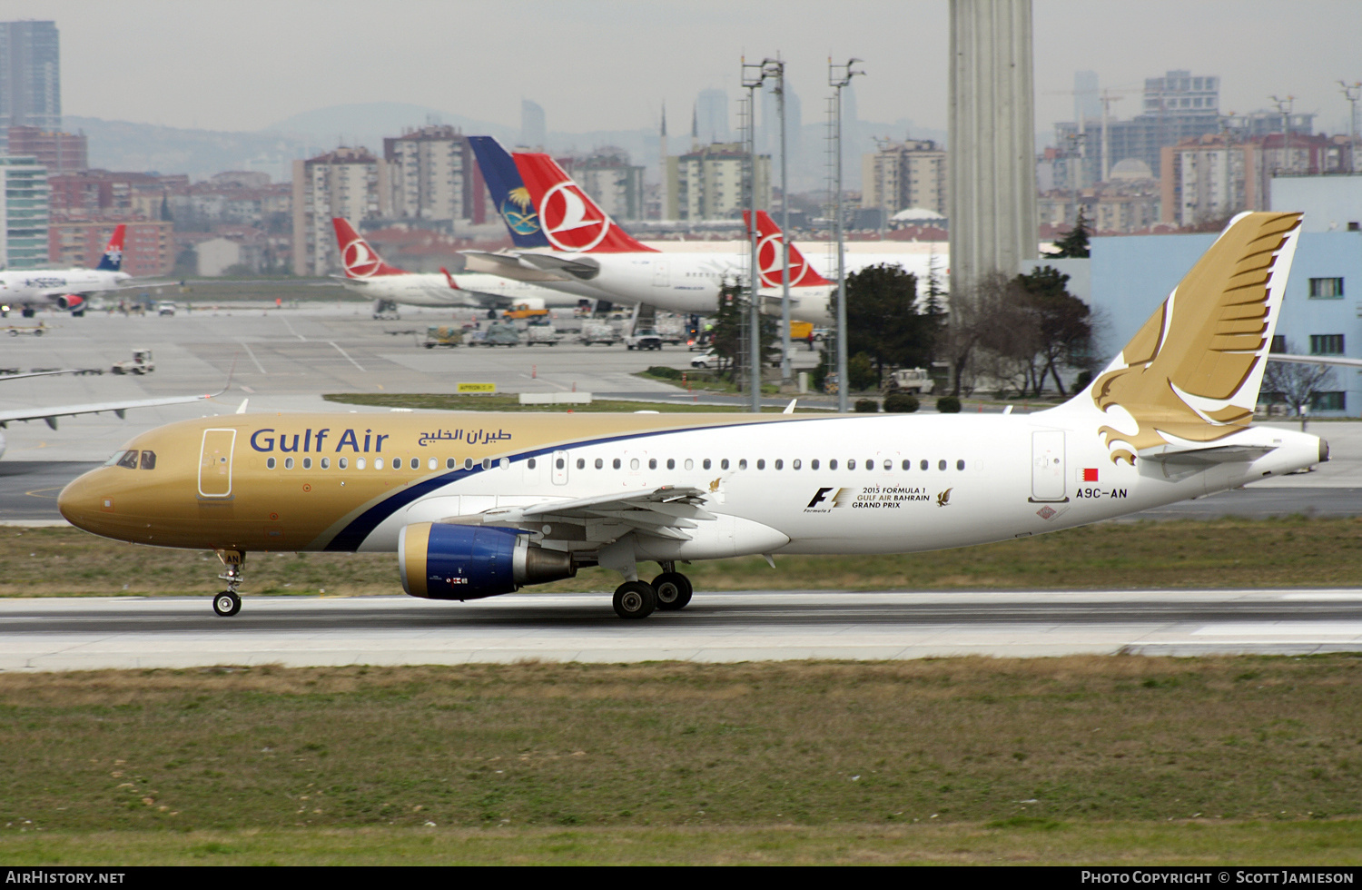 Aircraft Photo of A9C-AN | Airbus A320-214 | Gulf Air | AirHistory.net #676525