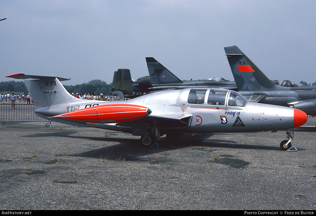 Aircraft Photo of 75 | Morane-Saulnier MS-760 Paris IR | France - Air Force | AirHistory.net #676547