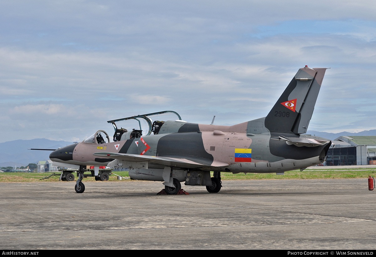 Aircraft Photo of 2908 | Hongdu K-8W Karakorum (JL-8W) | Venezuela - Air Force | AirHistory.net #676549