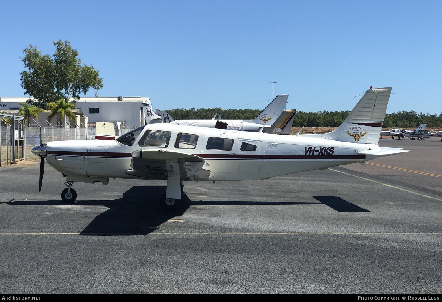 Aircraft Photo of VH-XKS | Piper PA-32R-301T Turbo Saratoga SP | Territory Air Services | AirHistory.net #676555