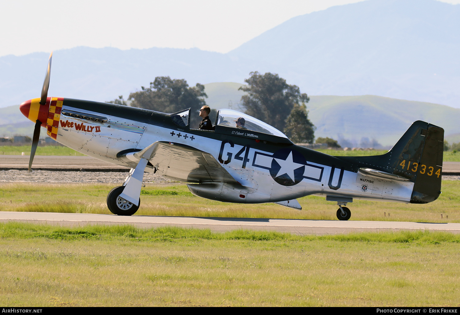 Aircraft Photo of N7715C / NL7715C / 413334 | North American P-51D Mustang | USA - Air Force | AirHistory.net #676561