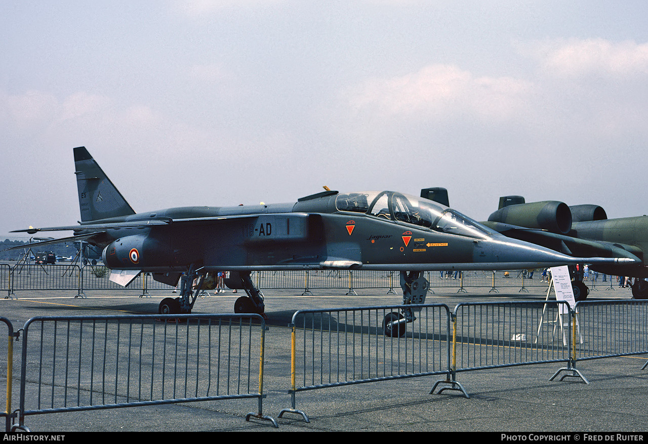 Aircraft Photo of E5 | Sepecat Jaguar E | France - Air Force | AirHistory.net #676574