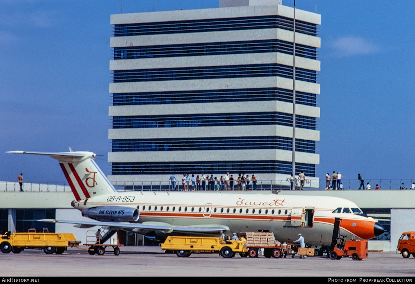 Aircraft Photo of OB-R-953 | BAC 111-476FM One-Eleven | Faucett | AirHistory.net #676578