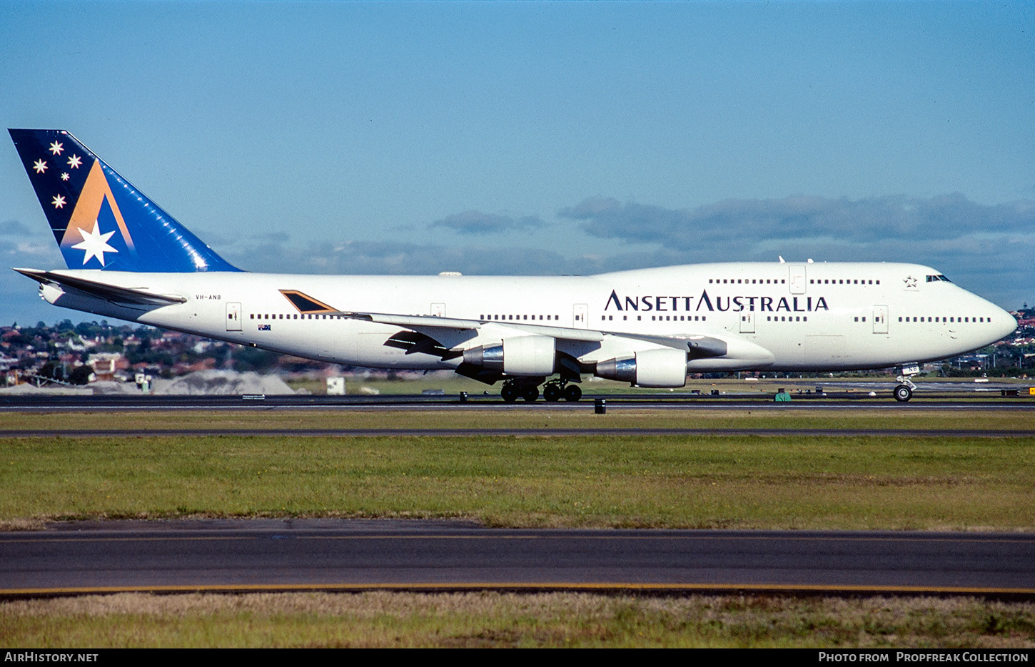 Aircraft Photo of VH-ANB | Boeing 747-412 | Ansett Australia | AirHistory.net #676580