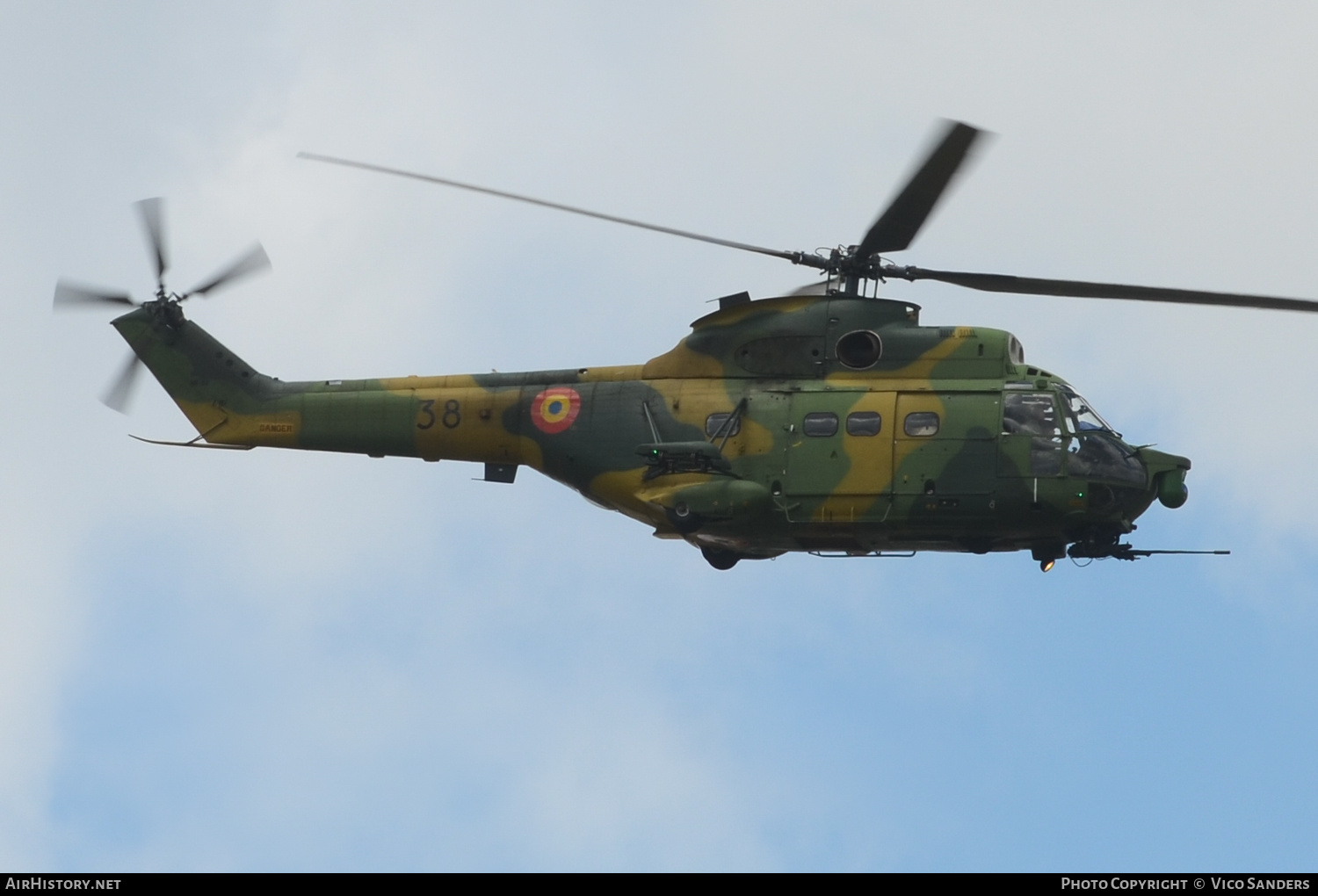 Aircraft Photo of 38 | Aerospatiale IAR-330L/SOCAT Puma | Romania - Air Force | AirHistory.net #676584