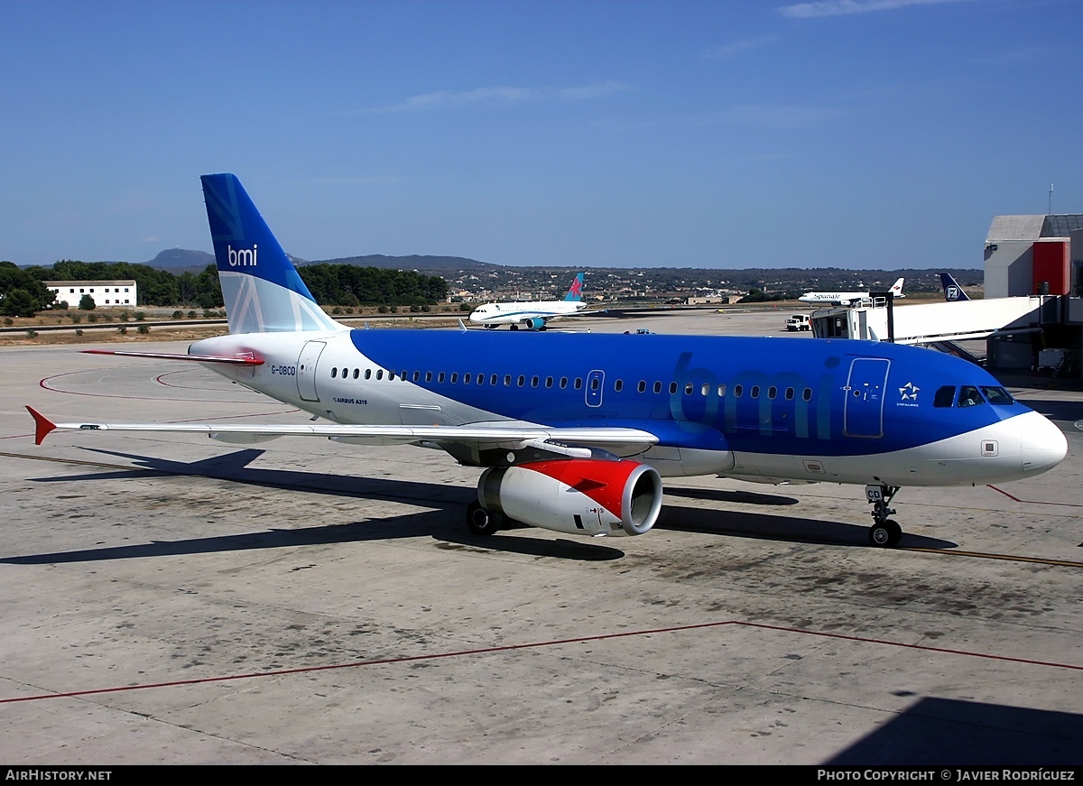 Aircraft Photo of G-DBCD | Airbus A319-131 | BMI - British Midland International | AirHistory.net #676598