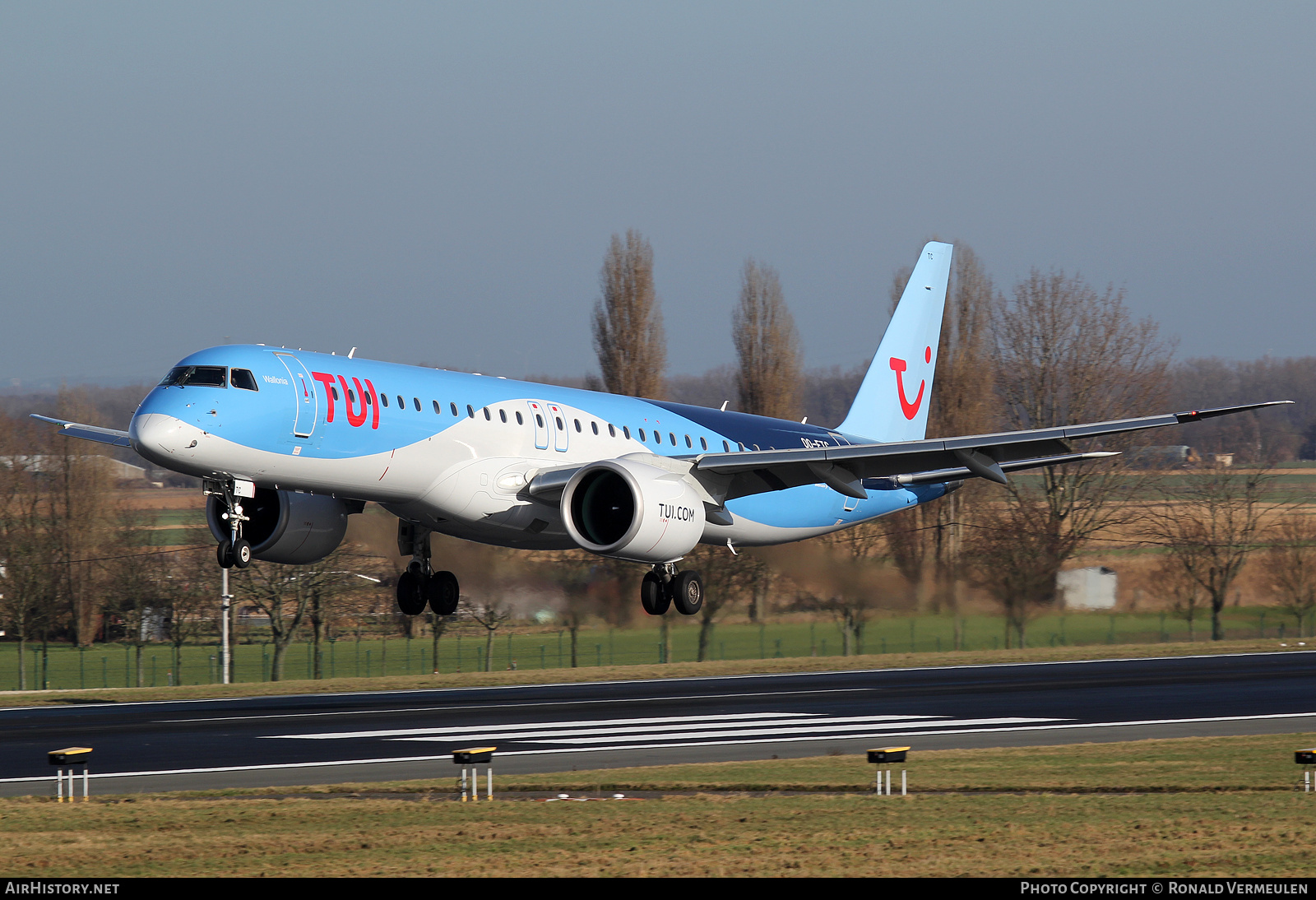 Aircraft Photo of OO-ETC | Embraer 195-E2 (ERJ-190-400) | TUI | AirHistory.net #676602