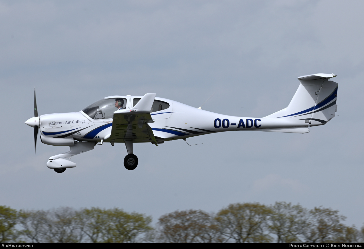 Aircraft Photo of OO-ADC | Diamond DA40 NG Diamond Star | Ostend Air College - OAC | AirHistory.net #676607