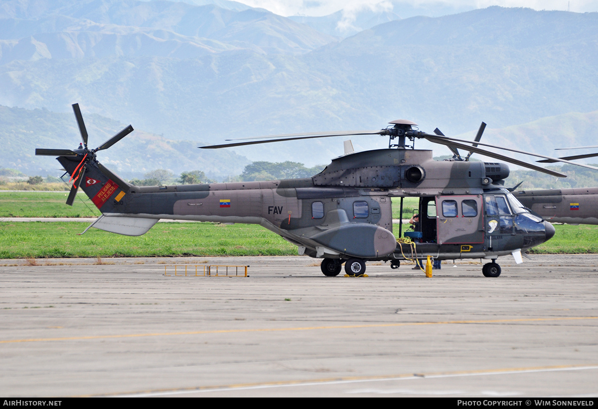 Aircraft Photo of 5110 | Aerospatiale AS-332B1 Super Puma | Venezuela - Air Force | AirHistory.net #676609