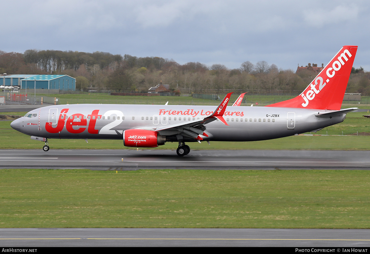 Aircraft Photo of G-JZBX | Boeing 737-8HX | Jet2 | AirHistory.net #676610