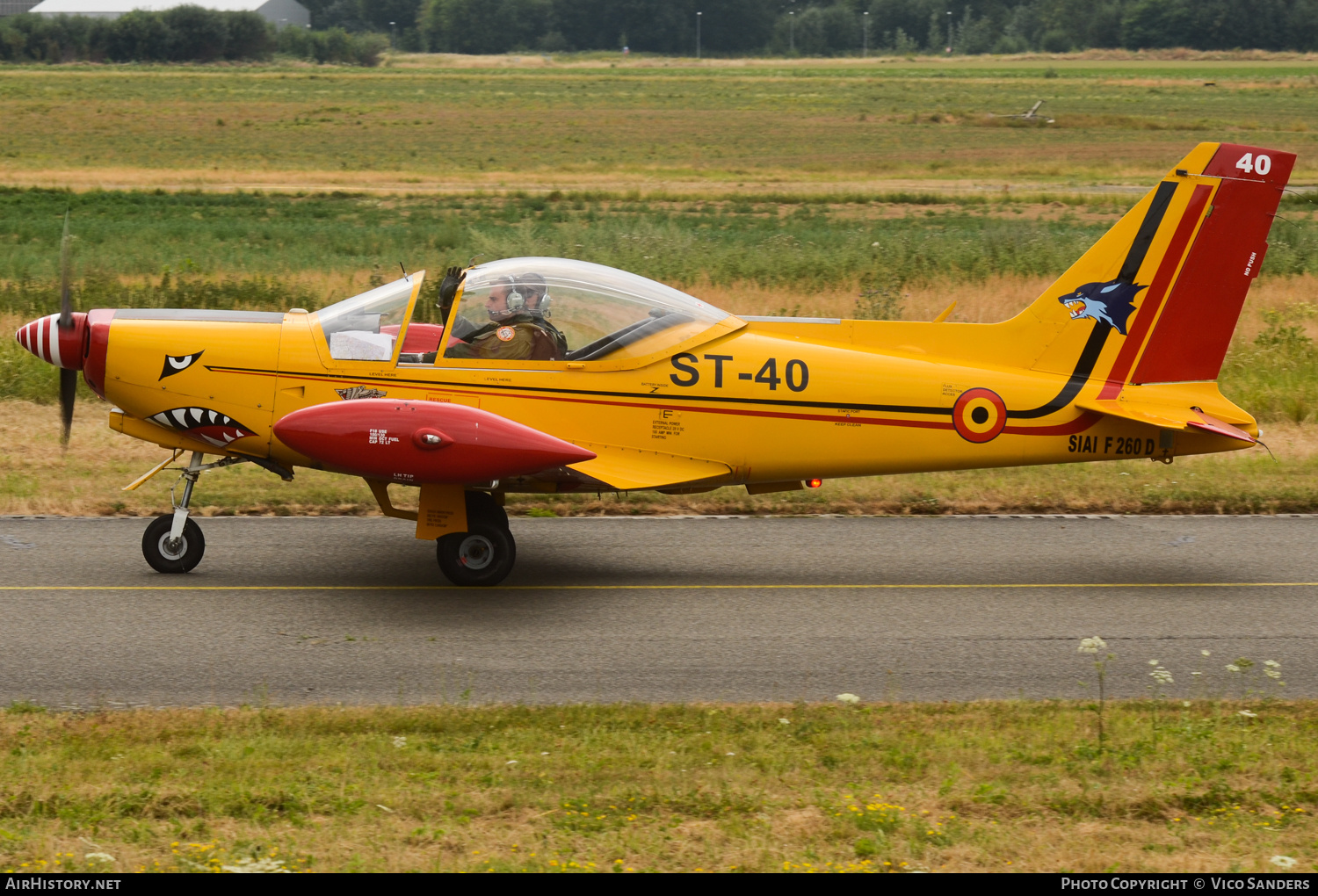 Aircraft Photo of ST-40 | SIAI-Marchetti SF-260D | Belgium - Air Force | AirHistory.net #676615