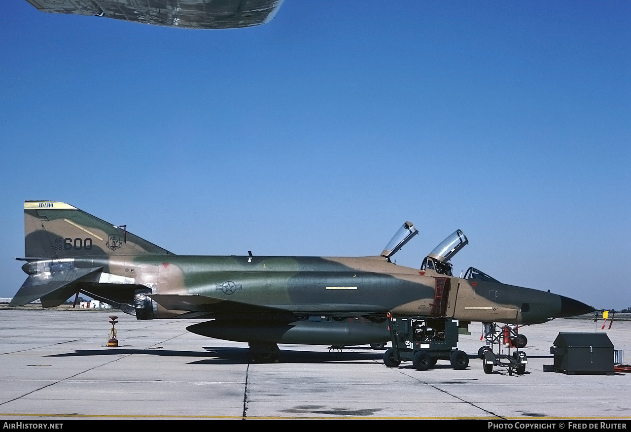 Aircraft Photo of 68-0600 / AF68-600 | McDonnell Douglas RF-4C Phantom II | USA - Air Force | AirHistory.net #676641