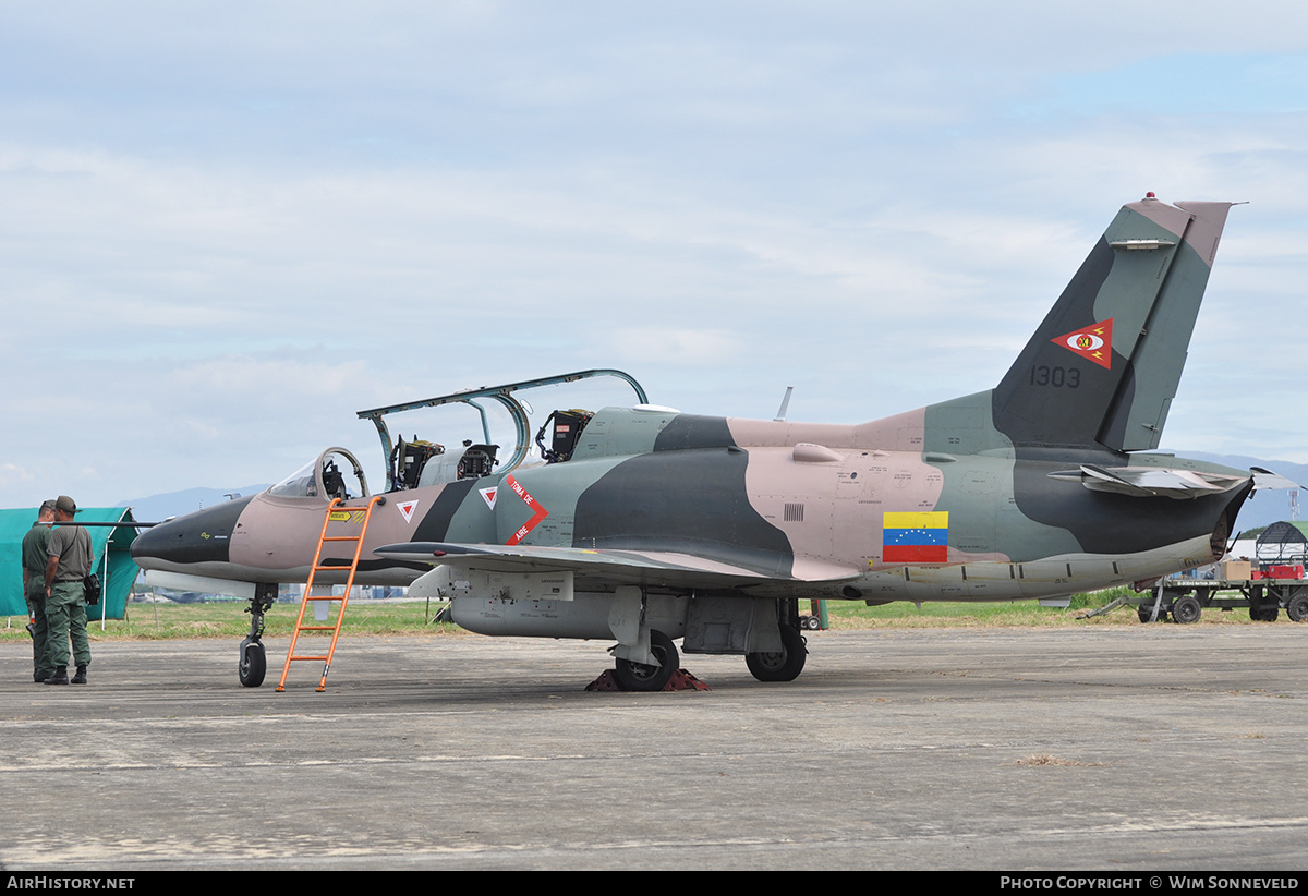 Aircraft Photo of 1303 | Hongdu K-8W Karakorum (JL-8W) | Venezuela - Air Force | AirHistory.net #676646