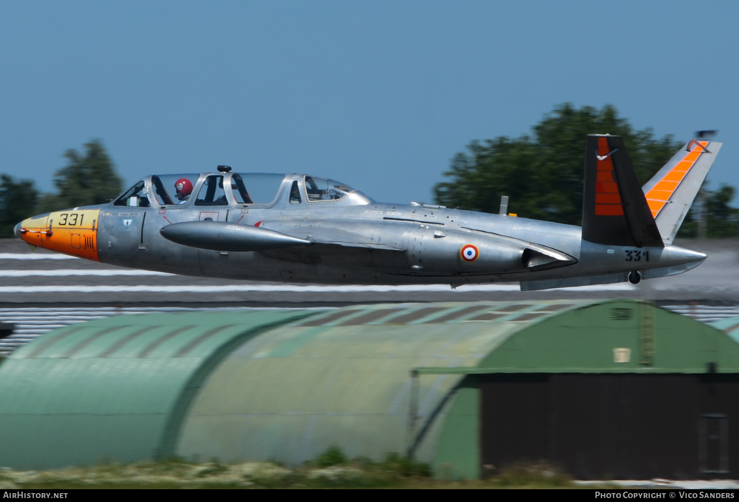 Aircraft Photo of F-AZTO / 331 | Fouga CM-170R Magister | France - Air Force | AirHistory.net #676647