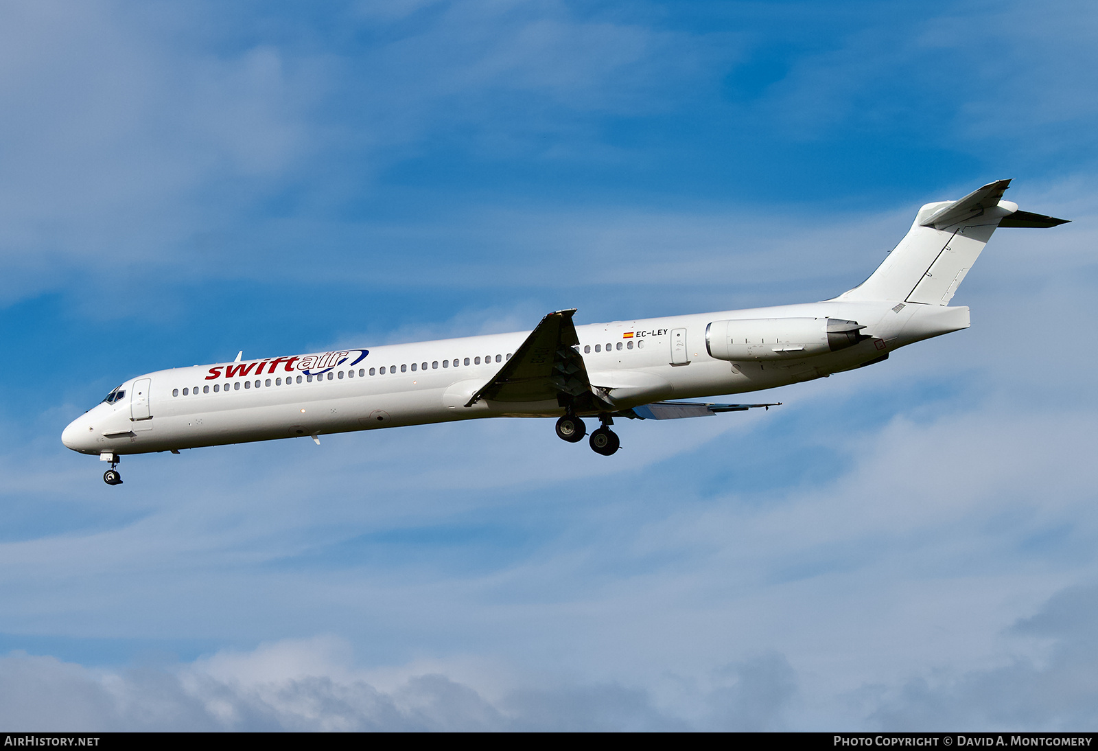 Aircraft Photo of EC-LEY | McDonnell Douglas MD-83 (DC-9-83) | Swiftair | AirHistory.net #676650