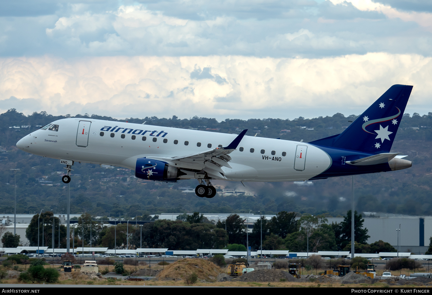 Aircraft Photo of VH-ANO | Embraer 170LR (ERJ-170-100LR) | Air North | AirHistory.net #676653