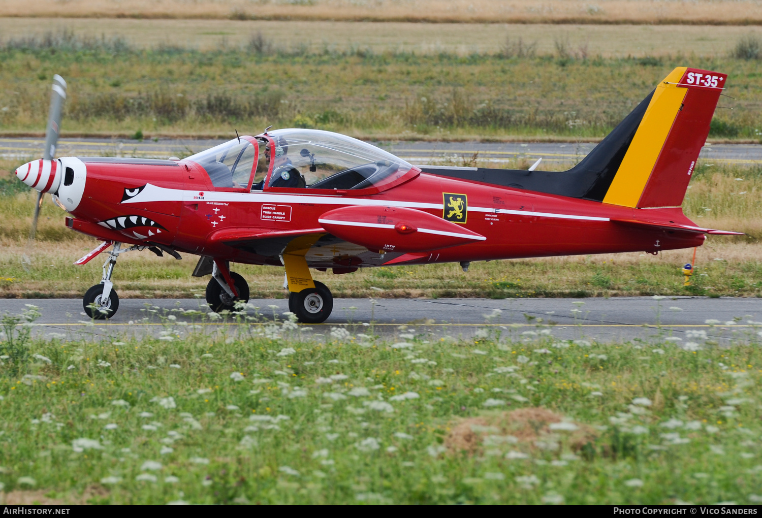 Aircraft Photo of ST-35 | SIAI-Marchetti SF-260M | Belgium - Air Force | AirHistory.net #676657
