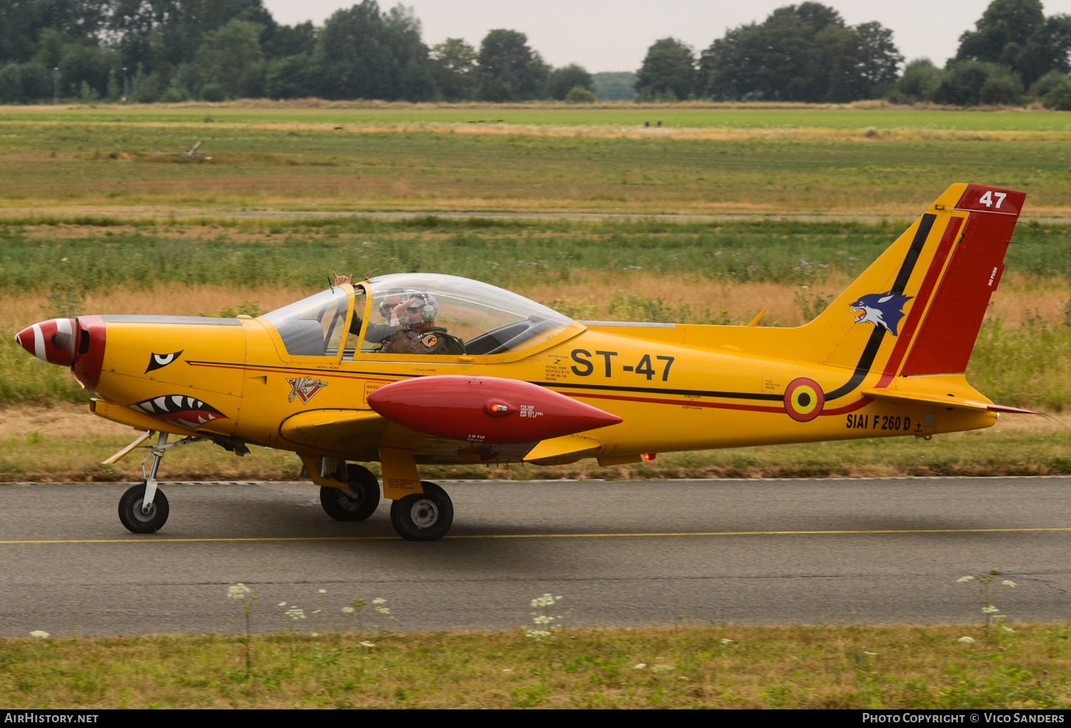 Aircraft Photo of ST47 | SIAI-Marchetti SF-260D | Belgium - Air Force | AirHistory.net #676666