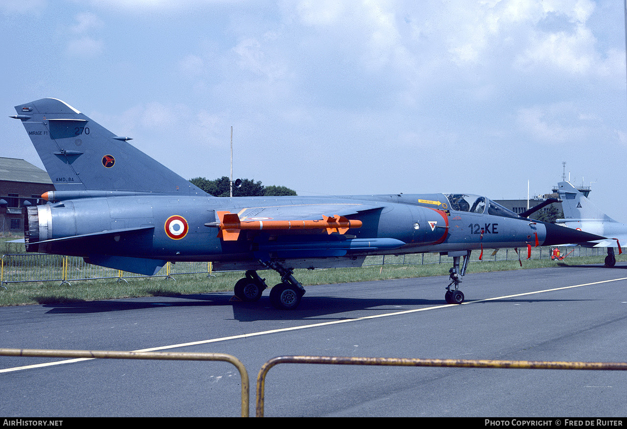 Aircraft Photo of 270 | Dassault Mirage F1C-200 | France - Air Force | AirHistory.net #676677