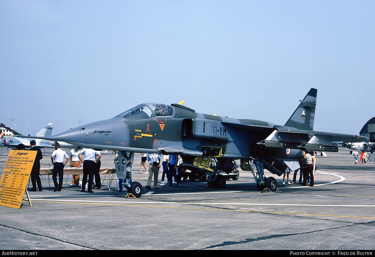 Aircraft Photo of A50 | Sepecat Jaguar A | France - Air Force | AirHistory.net #676680