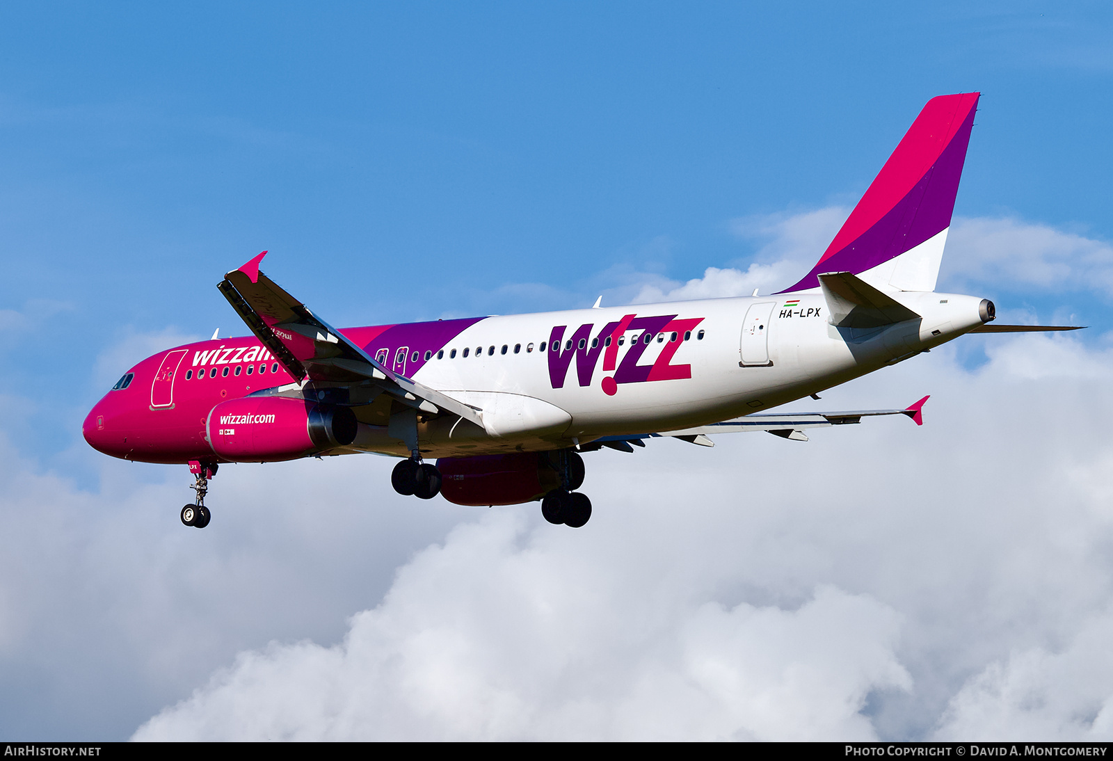 Aircraft Photo of HA-LPX | Airbus A320-232 | Wizz Air | AirHistory.net #676683