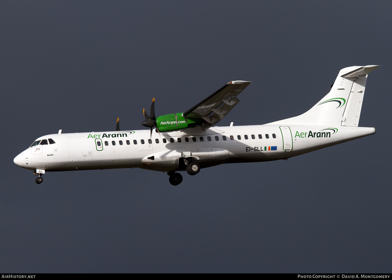 Aircraft Photo of EI-SLL | ATR ATR-72-212 | Aer Arann | AirHistory.net #676684