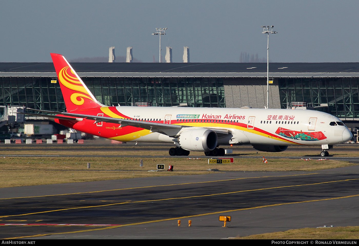 Aircraft Photo of B-1341 | Boeing 787-9 Dreamliner | Hainan Airlines | AirHistory.net #676693