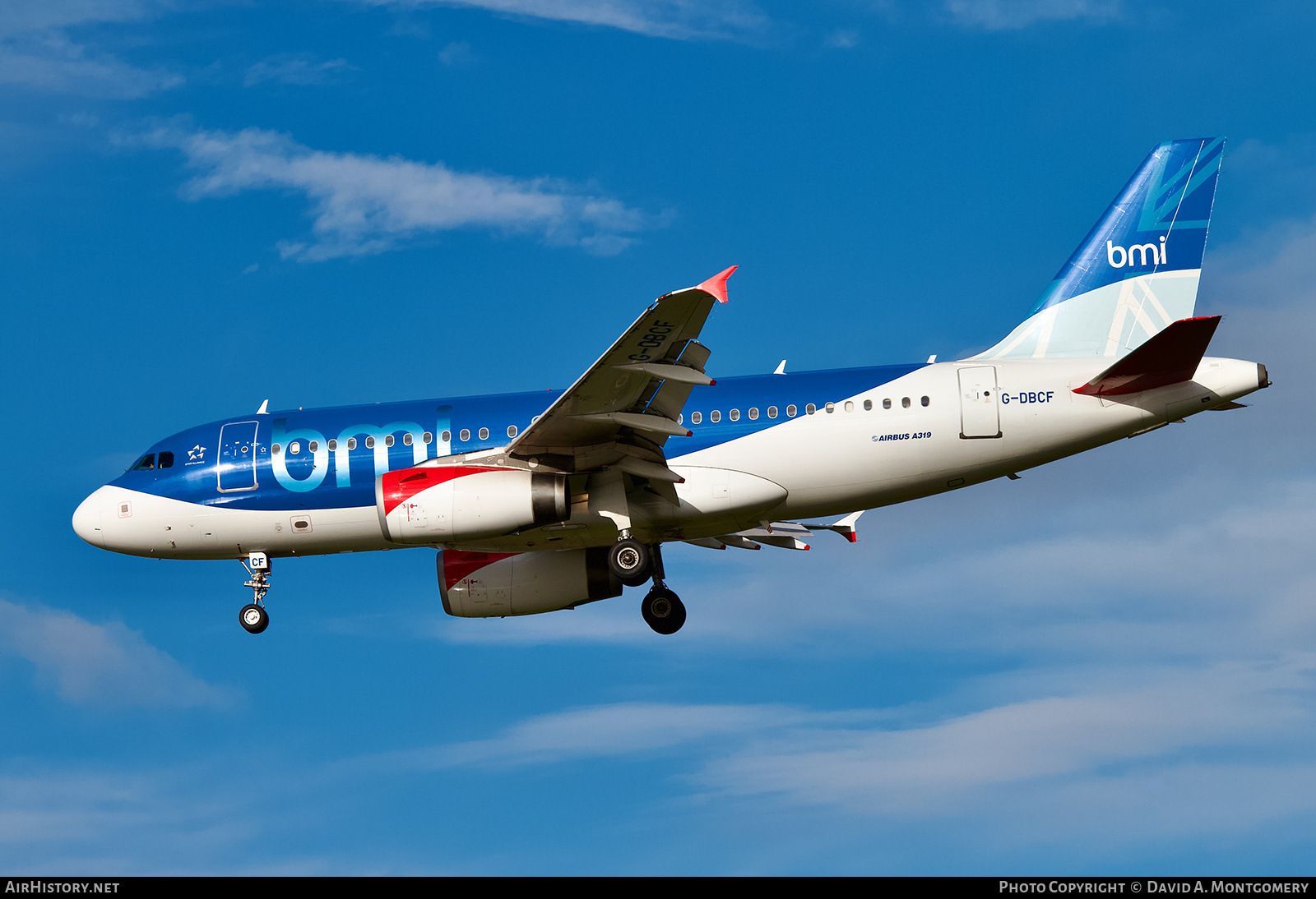 Aircraft Photo of G-DBCF | Airbus A319-131 | BMI - British Midland International | AirHistory.net #676704