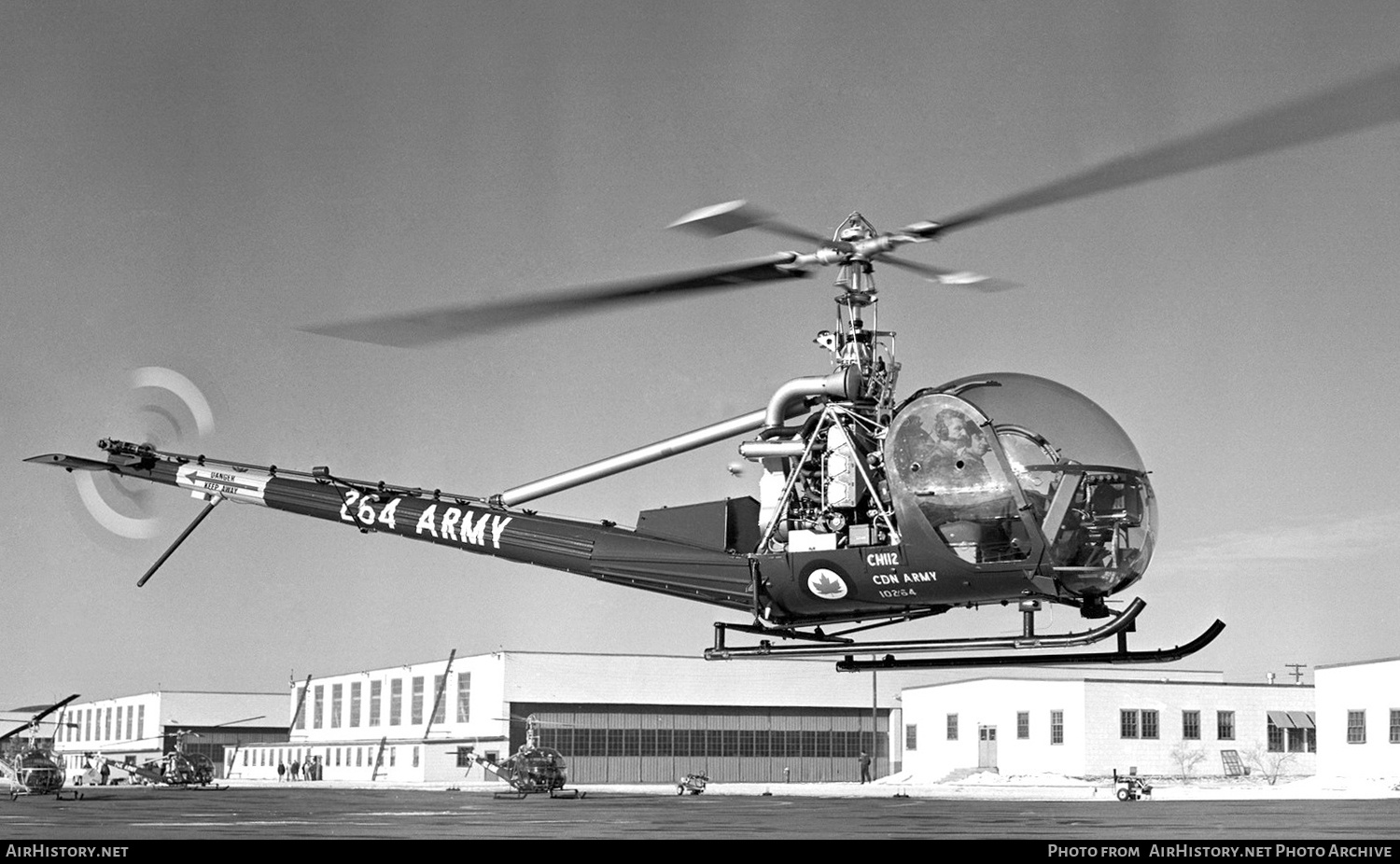 Aircraft Photo of 10264 / 264 | Hiller CH-112 Nomad | Canada - Army | AirHistory.net #676720
