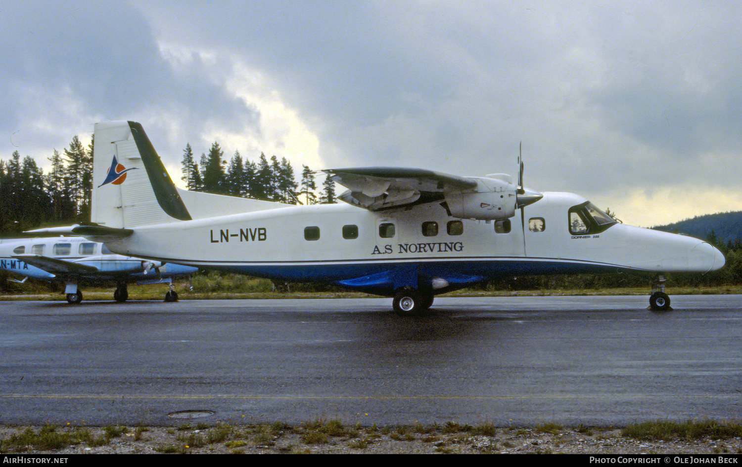 Aircraft Photo of LN-NVB | Dornier 228-100 | Norving | AirHistory.net #676725