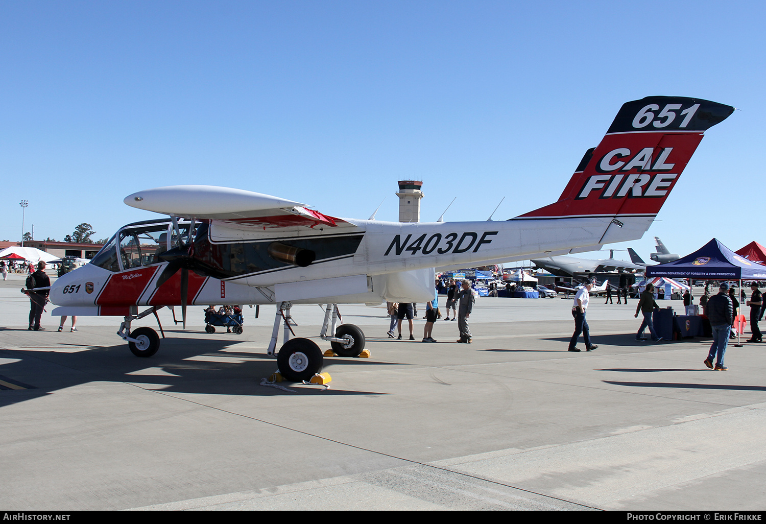 Aircraft Photo of N403DF | North American Rockwell OV-10A Bronco | Cal Fire - California Department of Forestry & Fire Protection | AirHistory.net #676732