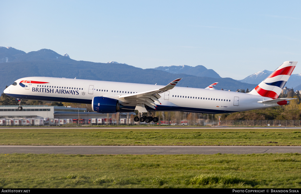 Aircraft Photo of G-XWBP | Airbus A350-1041 | British Airways | AirHistory.net #676750