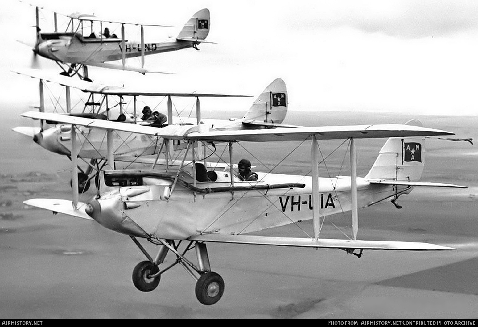 Aircraft Photo of VH-UIA | De Havilland D.H. 60G Gipsy Moth | Australian National Airways | AirHistory.net #676758