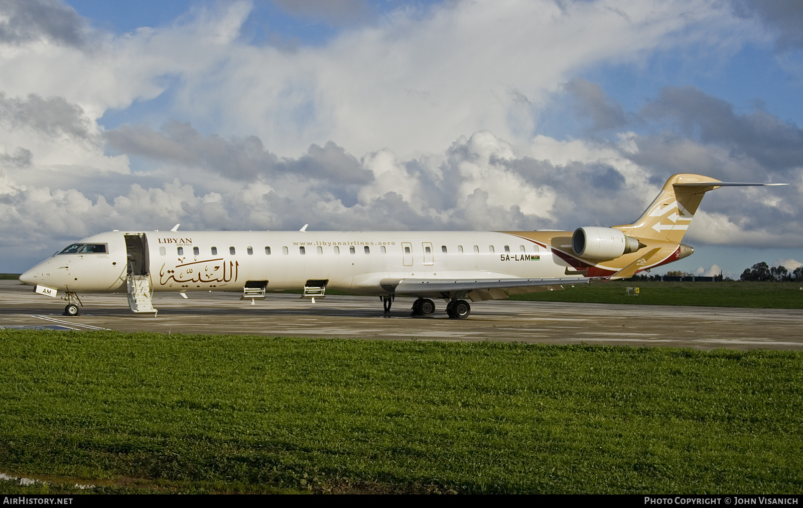 Aircraft Photo of 5A-LAM | Bombardier CRJ-900ER (CL-600-2D24) | Libyan Airlines | AirHistory.net #676770