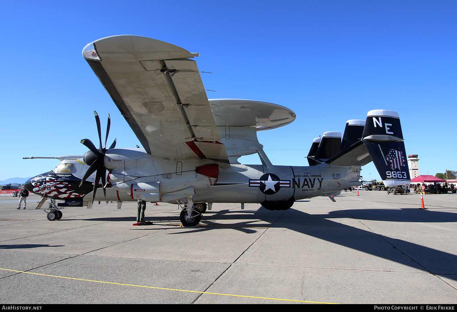 Aircraft Photo of 169863 | Northrop Grumman E-2D Hawkeye | USA - Navy | AirHistory.net #676773