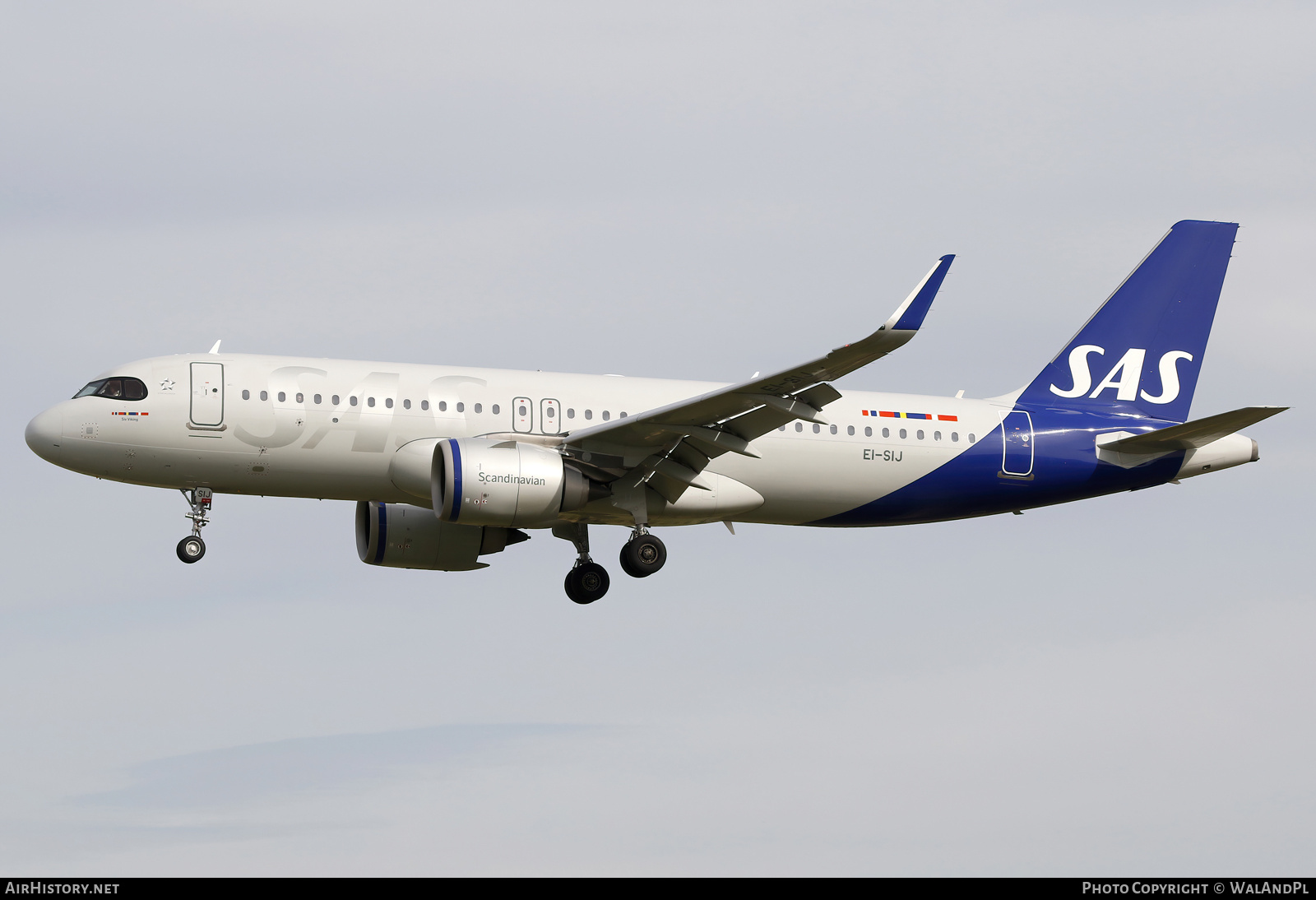 Aircraft Photo of EI-SIJ | Airbus A320-251N | Scandinavian Airlines - SAS | AirHistory.net #676782