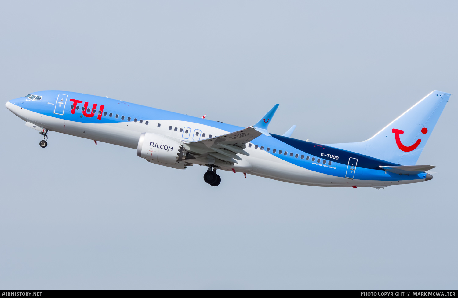 Aircraft Photo of G-TUOD | Boeing 737-8 Max 8 | TUI | AirHistory.net #676797