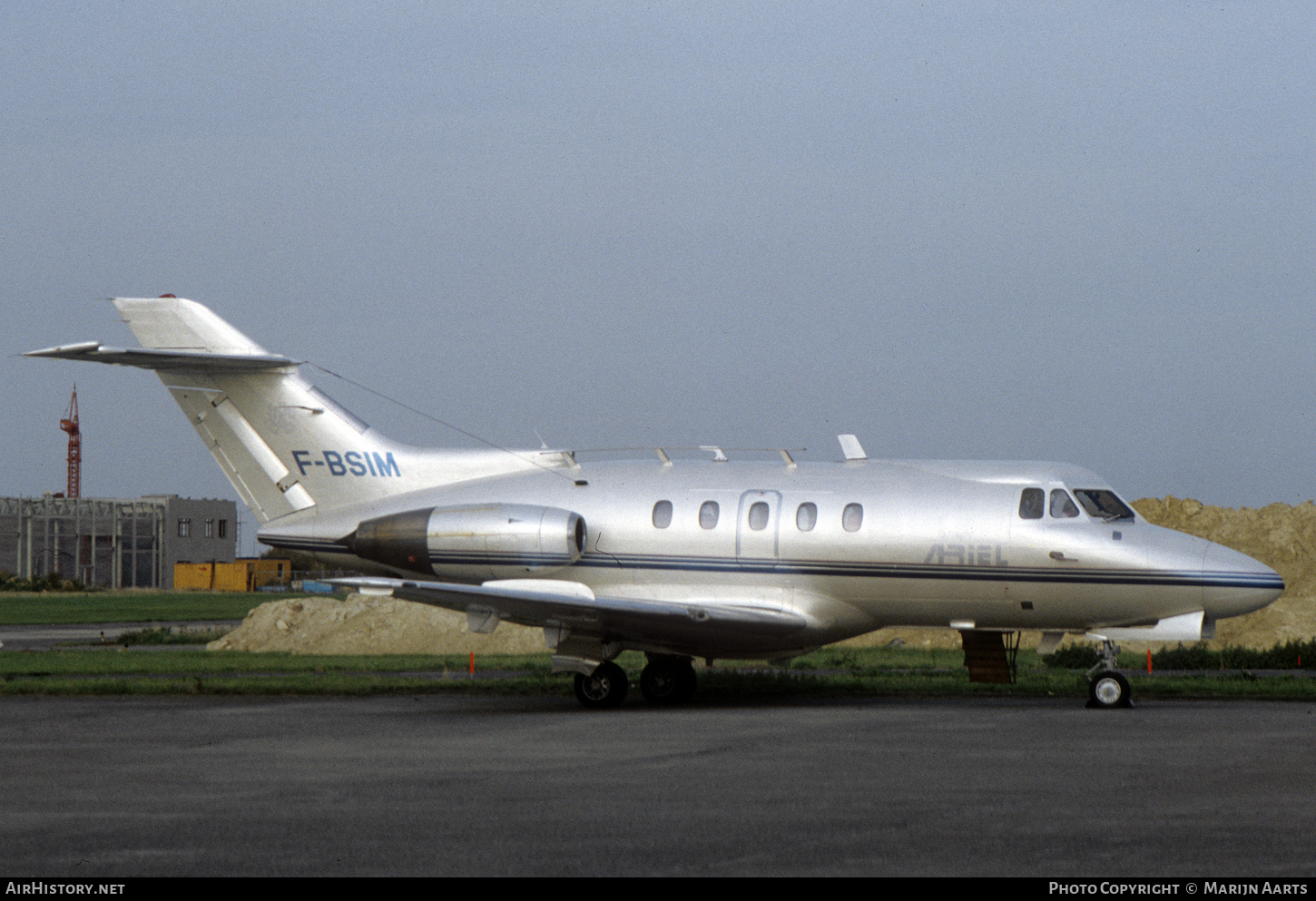 Aircraft Photo of F-BSIM | Hawker Siddeley HS-125-3B | Groupe Ariel | AirHistory.net #676822