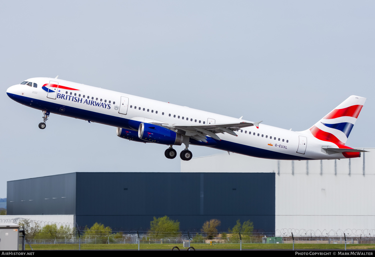 Aircraft Photo of G-EUXL | Airbus A321-231 | British Airways | AirHistory.net #676829