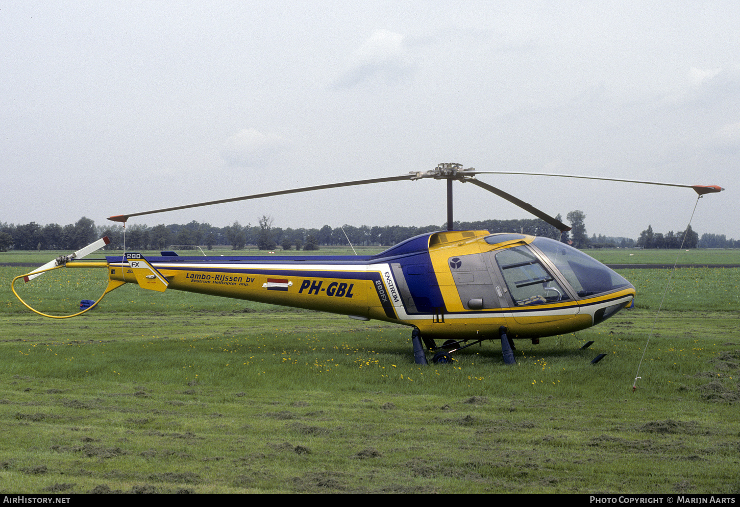 Aircraft Photo of PH-GBL | Enstrom 280FX Shark | Lambo-Rijssen | AirHistory.net #676855