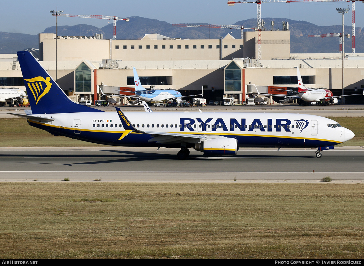 Aircraft Photo of EI-EMC | Boeing 737-8AS | Ryanair | AirHistory.net #676868