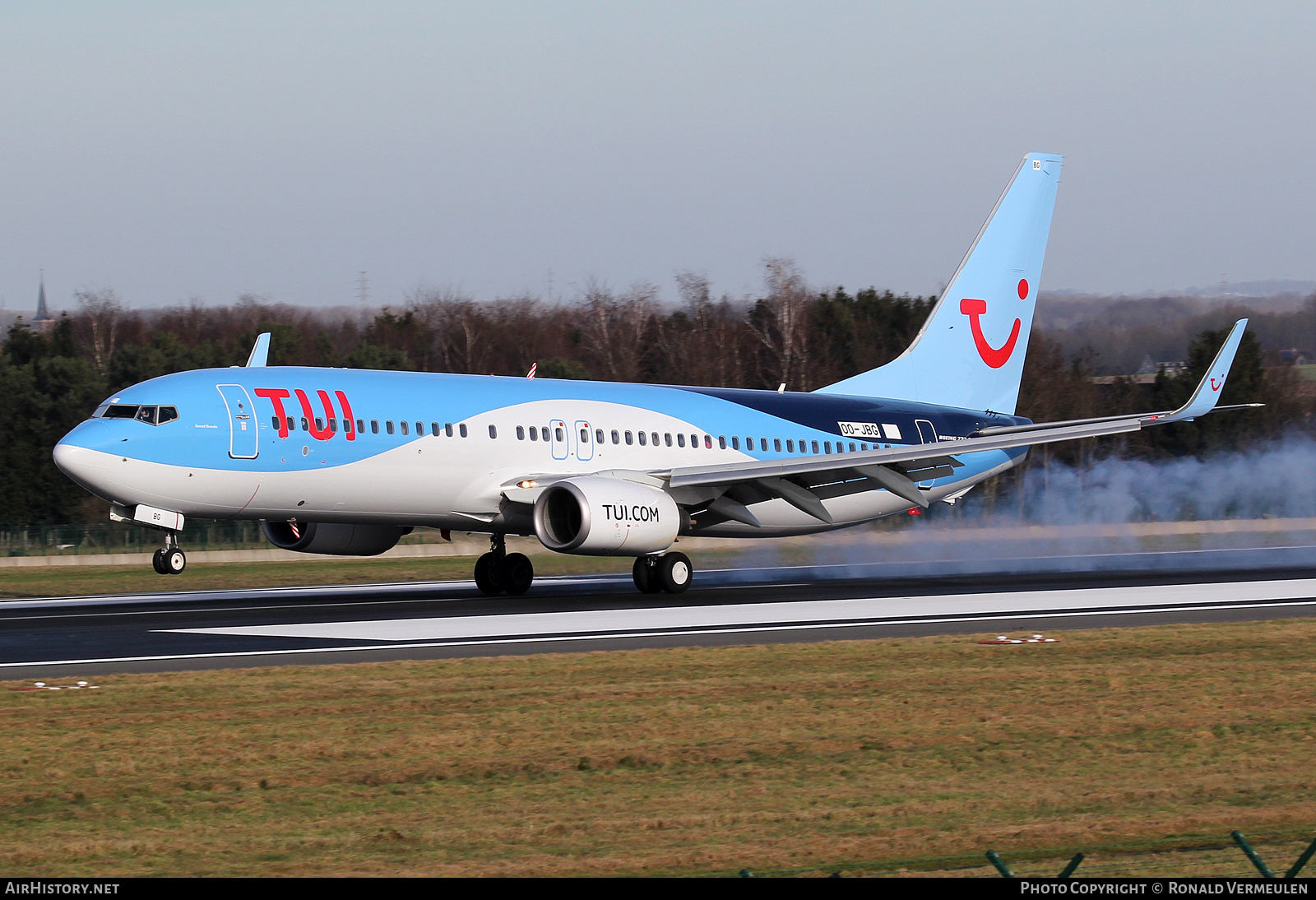 Aircraft Photo of OO-JBG | Boeing 737-8K5 | TUI | AirHistory.net #676870
