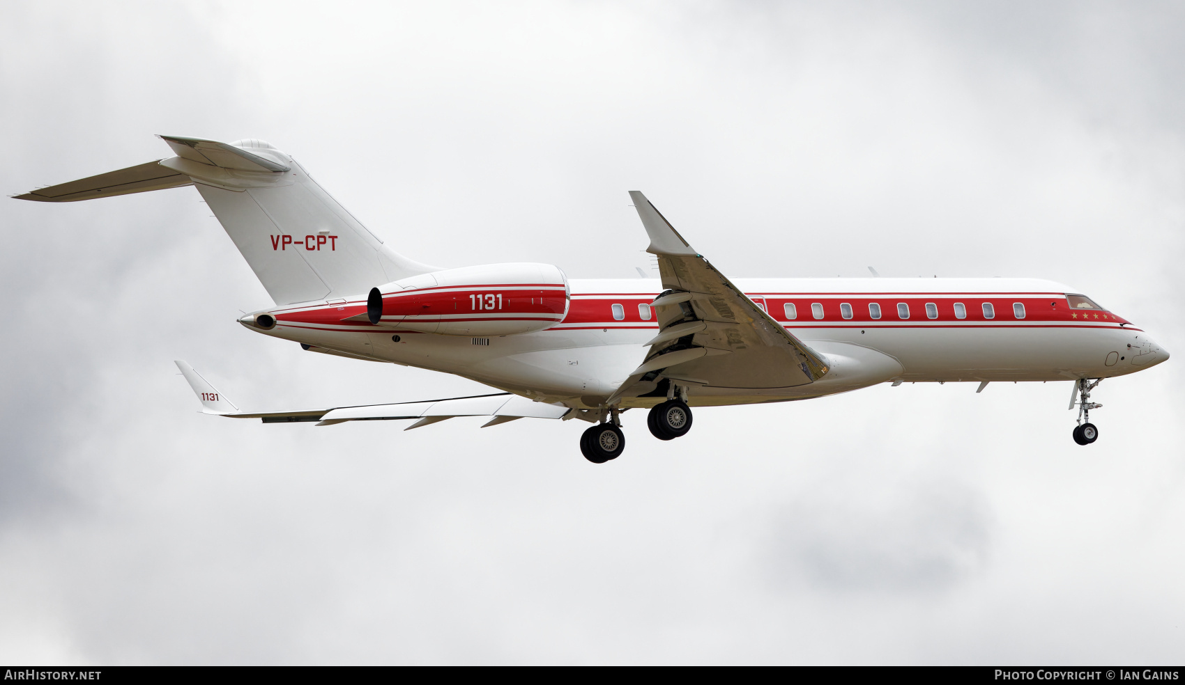 Aircraft Photo of VP-CPT | Bombardier Global 6000 (BD-700-1A10) | AirHistory.net #676877