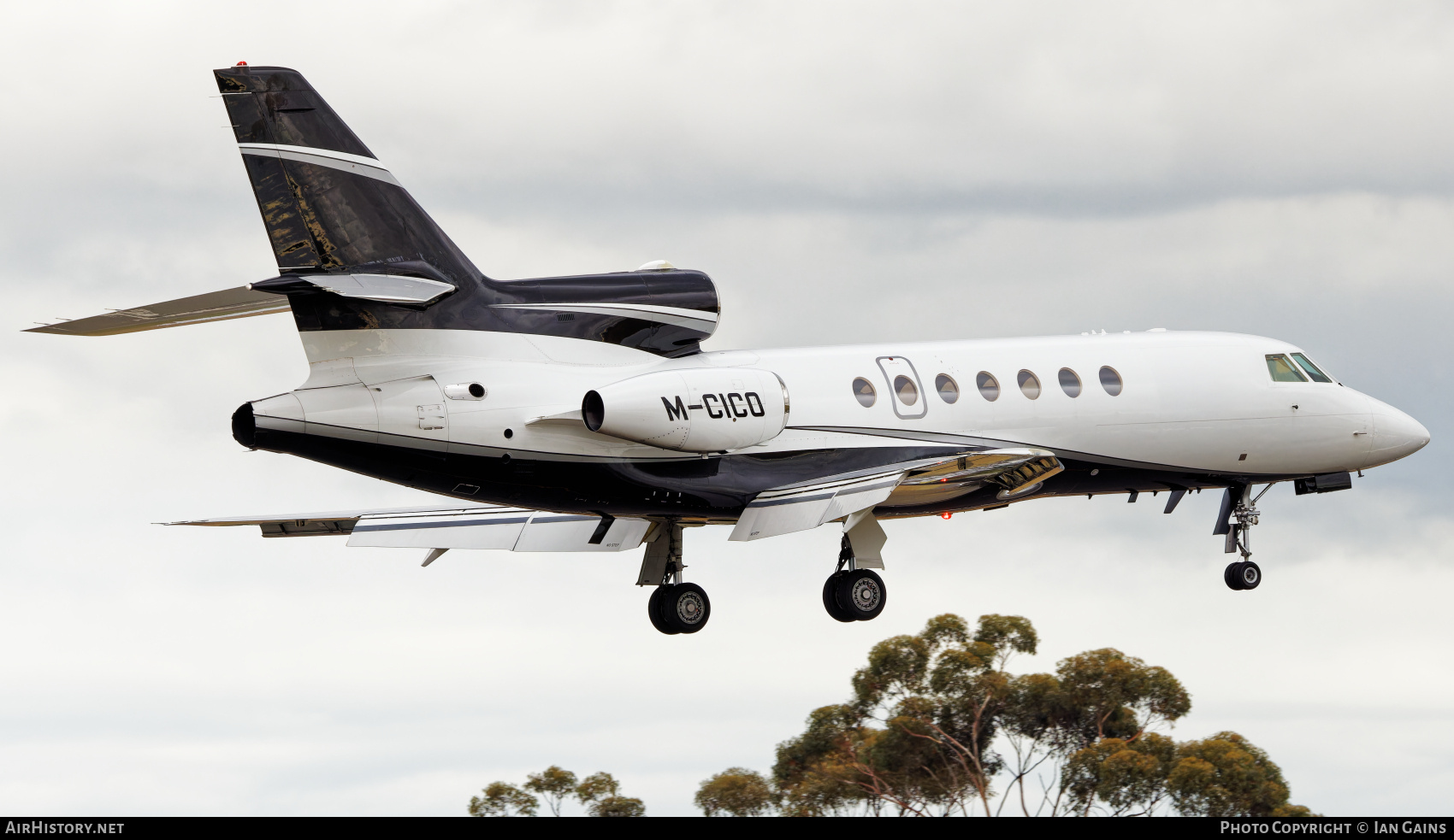 Aircraft Photo of M-CICO | Dassault Falcon 50EX | AirHistory.net #676880