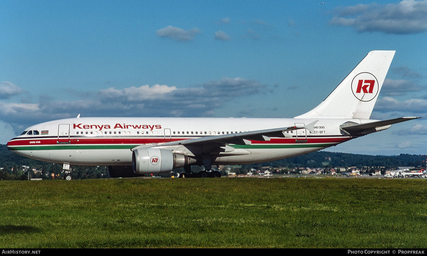 Aircraft Photo of 5Y-BFT | Airbus A310-304 | Kenya Airways | AirHistory.net #676903