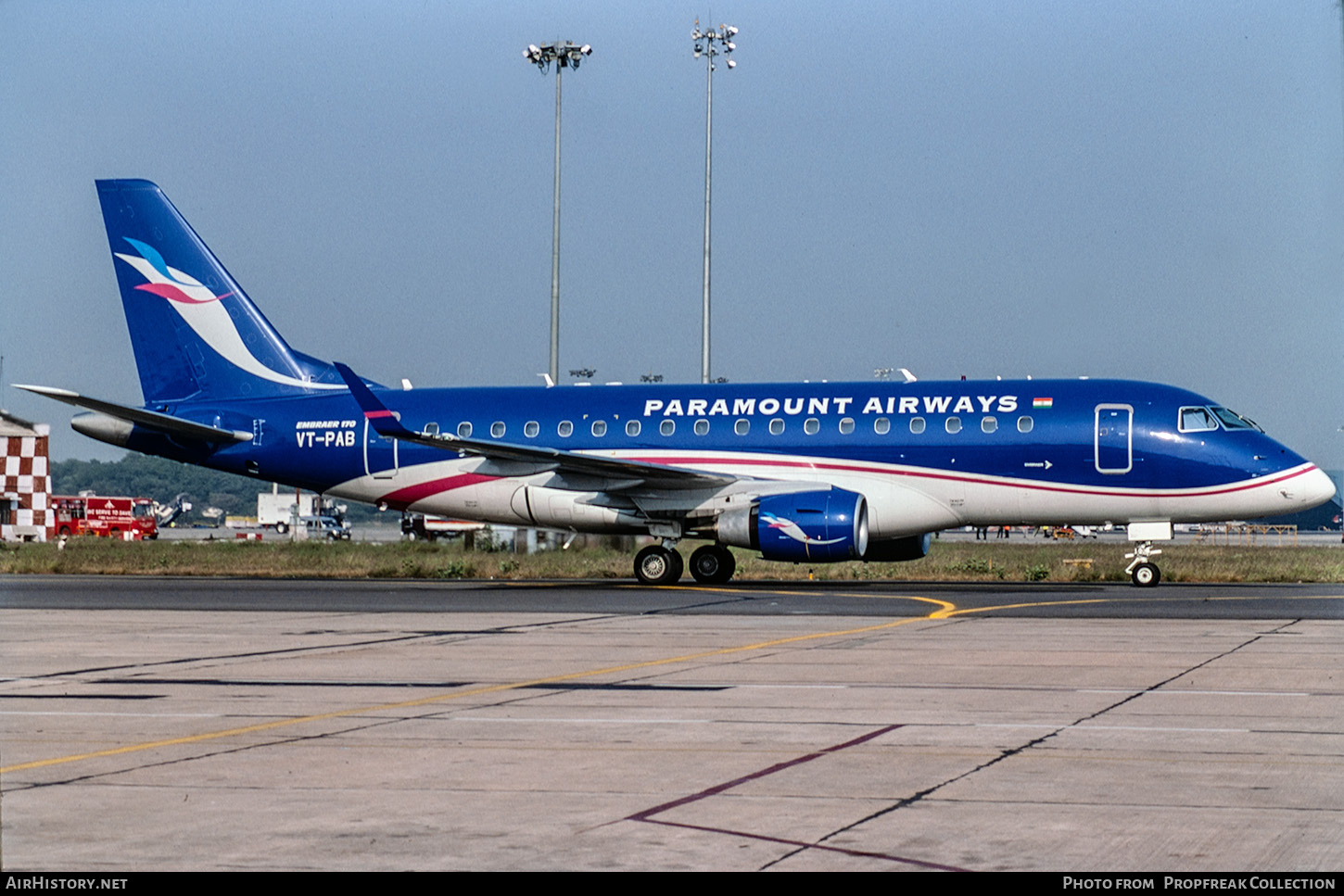 Aircraft Photo of VT-PAB | Embraer 170LR (ERJ-170-100LR) | Paramount Airways | AirHistory.net #676905